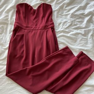 Express Strapless Jumpsuit